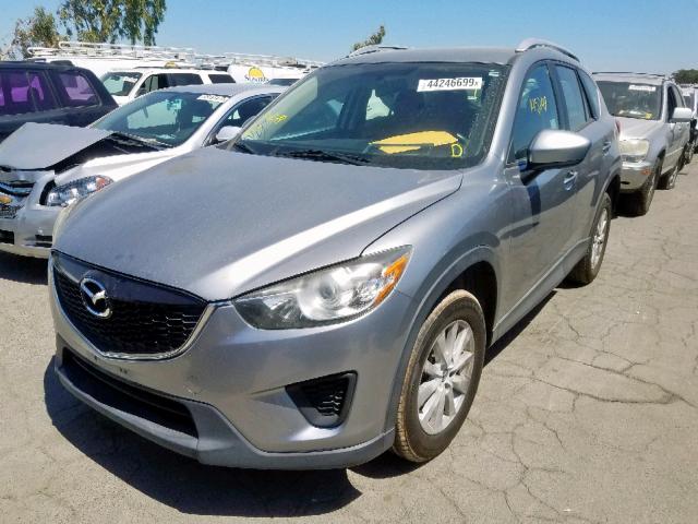 JM3KE2BE6D0147838 - 2013 MAZDA CX-5 SPORT GRAY photo 2