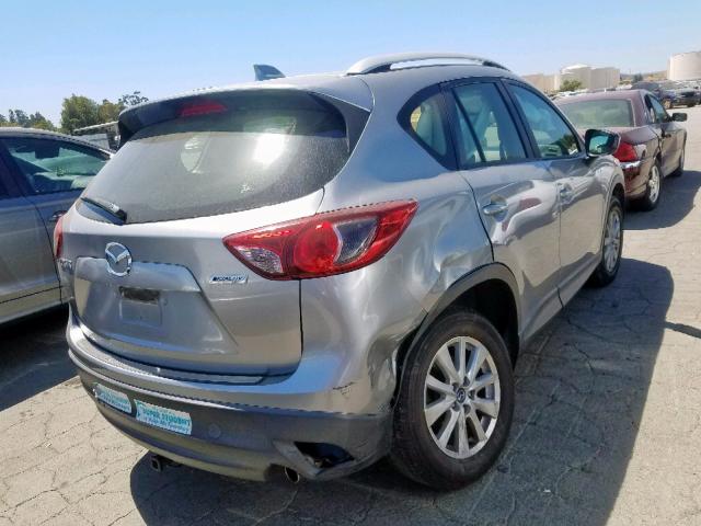 JM3KE2BE6D0147838 - 2013 MAZDA CX-5 SPORT GRAY photo 4