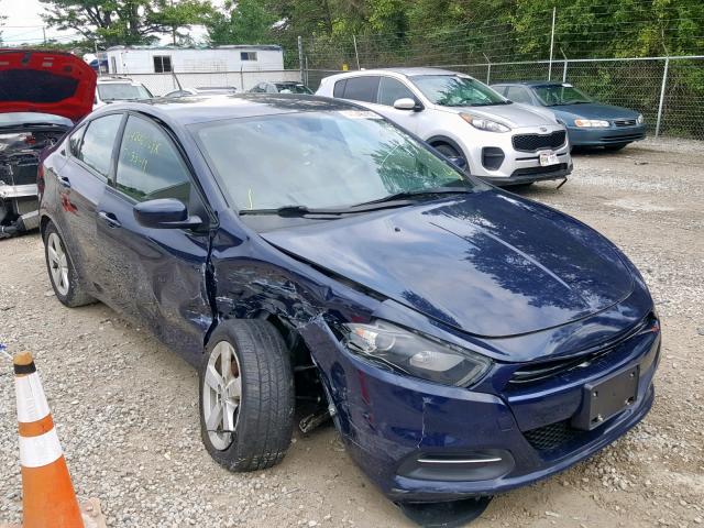 1C3CDFBB6FD212023 - 2015 DODGE DART SXT BLUE photo 1