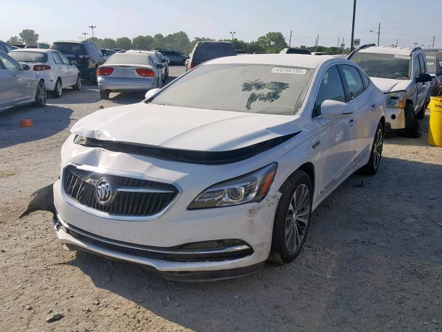 1G4ZN5SS0HU201563 - 2017 BUICK LACROSSE P WHITE photo 2