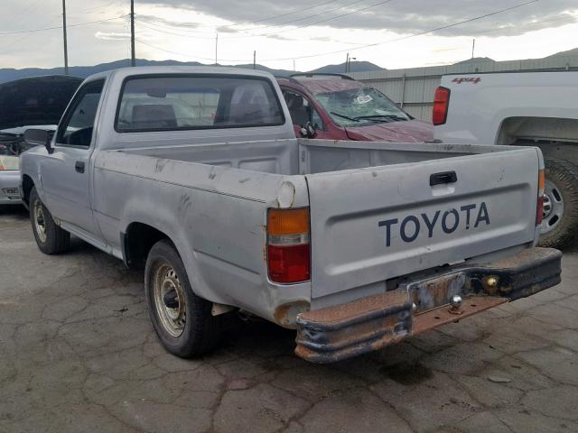 JT4RN81P7K0033714 - 1989 TOYOTA PICKUP 1/2 SILVER photo 3