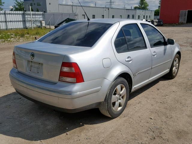 3VWSK29M25M039310 - 2005 VOLKSWAGEN JETTA GLS SILVER photo 4