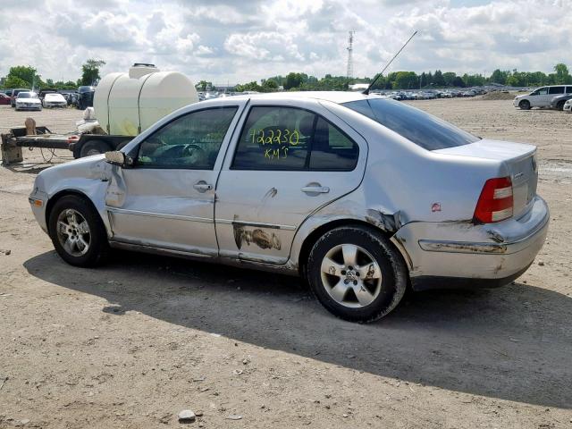 3VWSK29M25M039310 - 2005 VOLKSWAGEN JETTA GLS SILVER photo 9