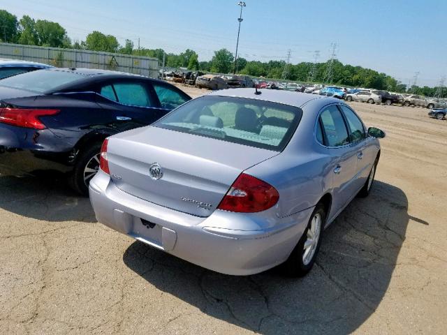 2G4WD582361287926 - 2006 BUICK LACROSSE C BLUE photo 4