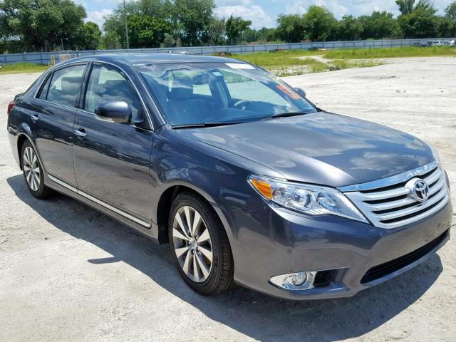 4T1BK3DB8BU409371 - 2011 TOYOTA AVALON BAS GRAY photo 1