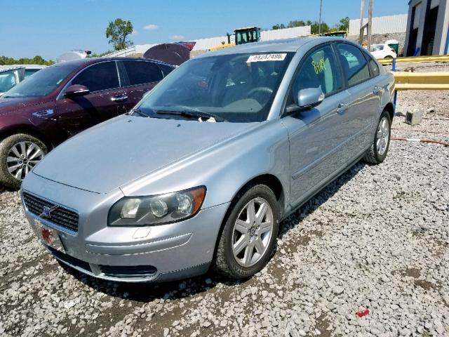 YV1MS382072277775 - 2007 VOLVO S40 2.4I SILVER photo 2