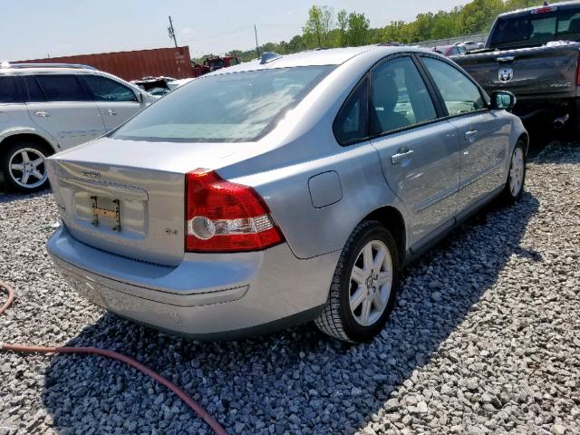 YV1MS382072277775 - 2007 VOLVO S40 2.4I SILVER photo 4