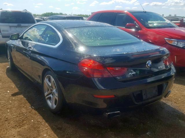 WBAYM1C57ED325035 - 2014 BMW 650 XI BLACK photo 3