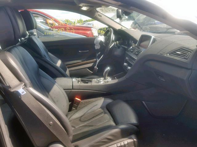 WBAYM1C57ED325035 - 2014 BMW 650 XI BLACK photo 5