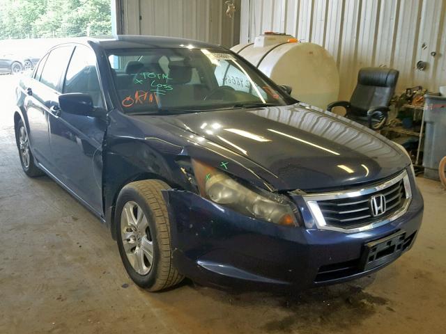 1HGCP26448A085771 - 2008 HONDA ACCORD LXP BLUE photo 1