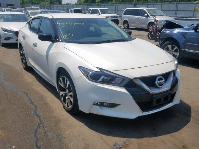 1N4AA6APXHC435799 - 2017 NISSAN MAXIMA 3.5 WHITE photo 1