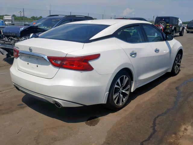 1N4AA6APXHC435799 - 2017 NISSAN MAXIMA 3.5 WHITE photo 4