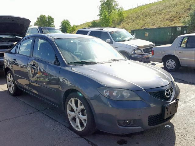 JM1BK32F681174232 - 2008 MAZDA 3 I GRAY photo 1