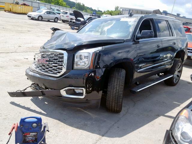 1GKS2CKJXJR291196 - 2018 GMC YUKON DENA BLACK photo 2