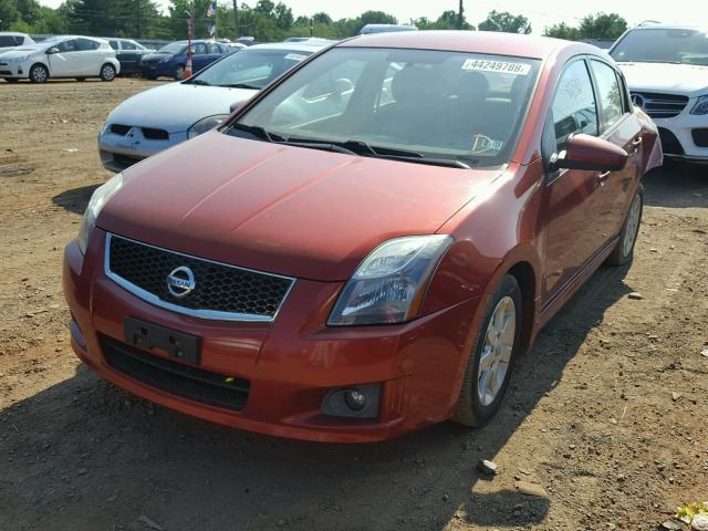 3N1AB6AP1AL680611 - 2010 NISSAN SENTRA 2.0 RED photo 2