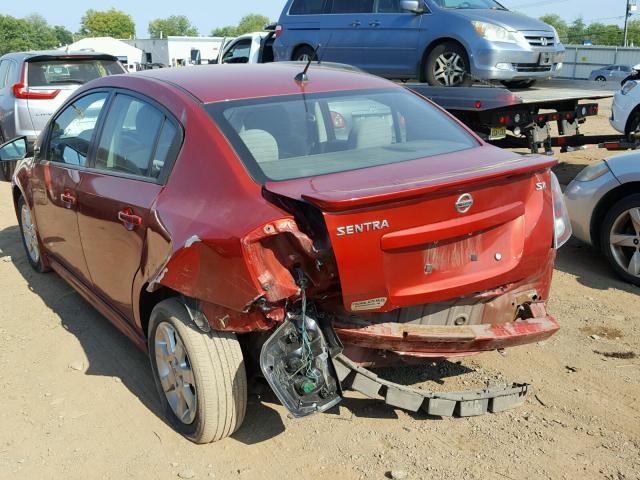 3N1AB6AP1AL680611 - 2010 NISSAN SENTRA 2.0 RED photo 3