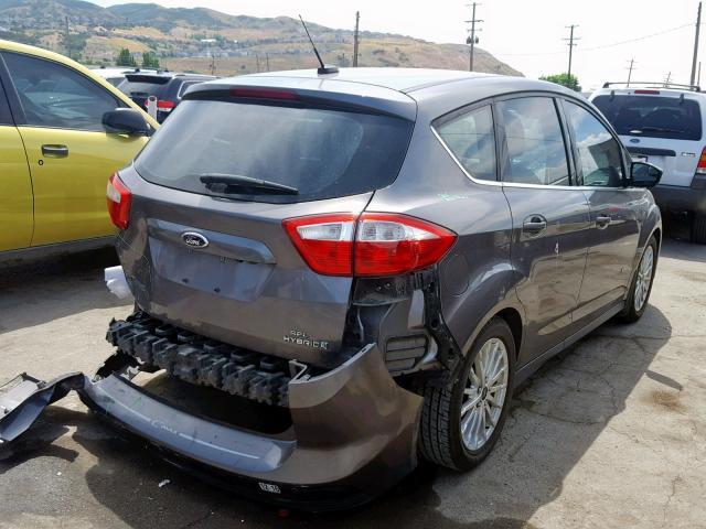 1FADP5BU6DL544698 - 2013 FORD C-MAX SEL GRAY photo 4