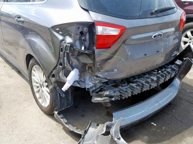 1FADP5BU6DL544698 - 2013 FORD C-MAX SEL GRAY photo 9