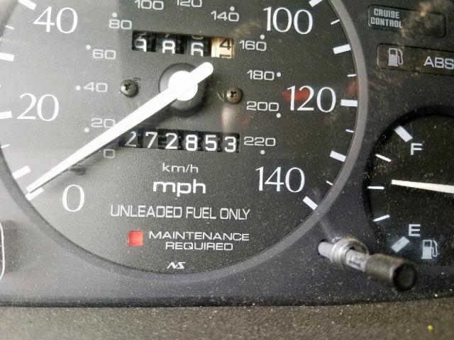 19UYA1252VL014746 - 1997 ACURA 2.2CL BLUE photo 8