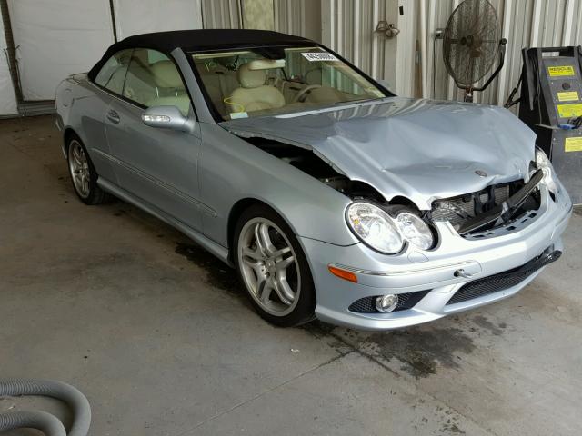 WDBTK72F18F246385 - 2008 MERCEDES-BENZ CLK 550 SILVER photo 1