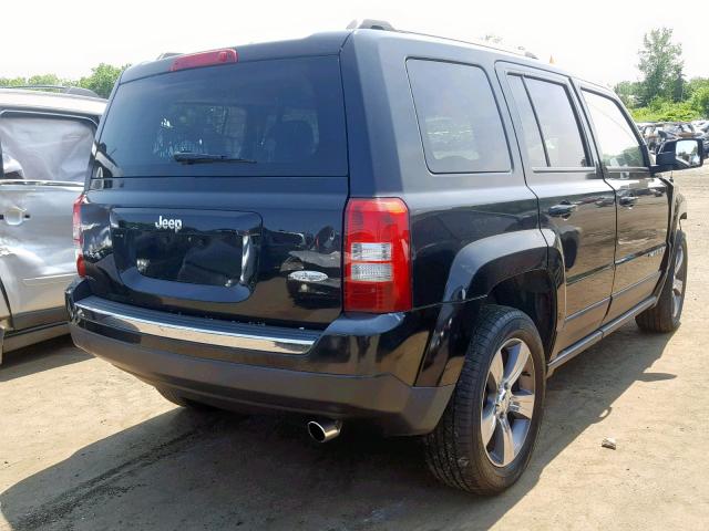 1C4NJRFB9GD647015 - 2016 JEEP PATRIOT LA BLACK photo 4