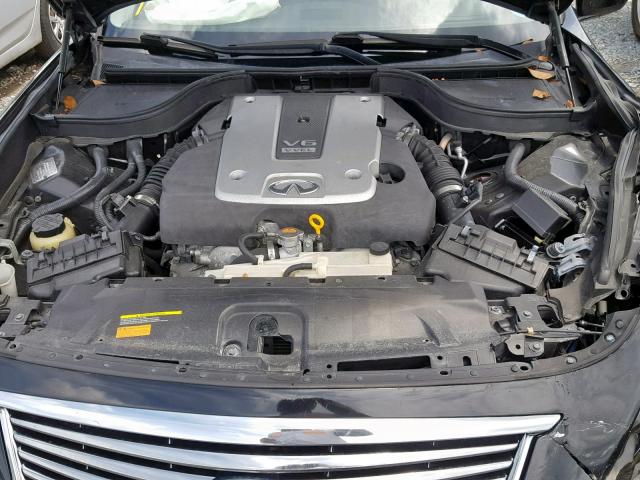 JN1CV6AP9AM202040 - 2010 INFINITI G37 BASE BLACK photo 7