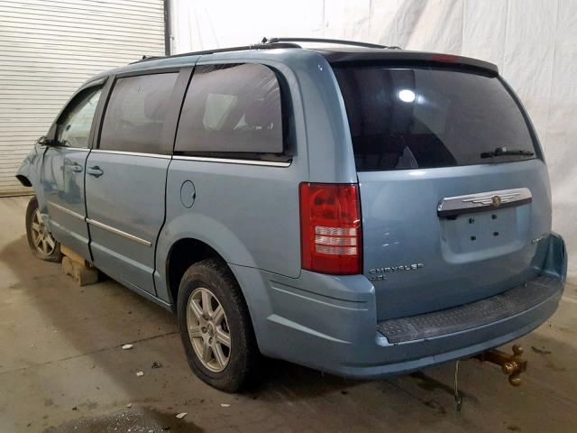 2A4RR8DX7AR414364 - 2010 CHRYSLER TOWN & COU BLUE photo 3