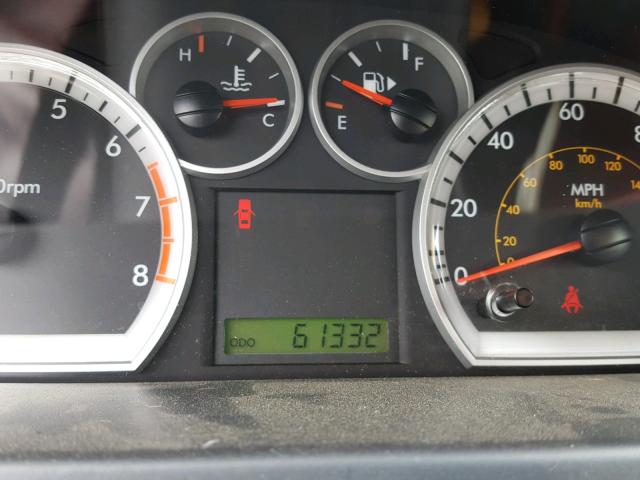 KL1TD5DE8BB155057 - 2011 CHEVROLET AVEO LS MAROON photo 8