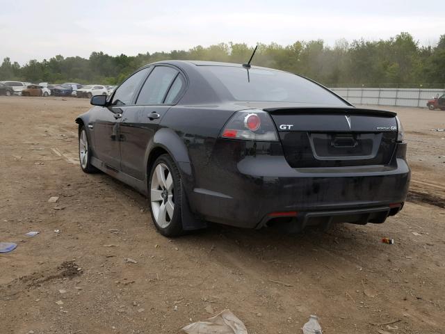 6G2EC57Y19L208073 - 2009 PONTIAC G8 GT BLACK photo 3