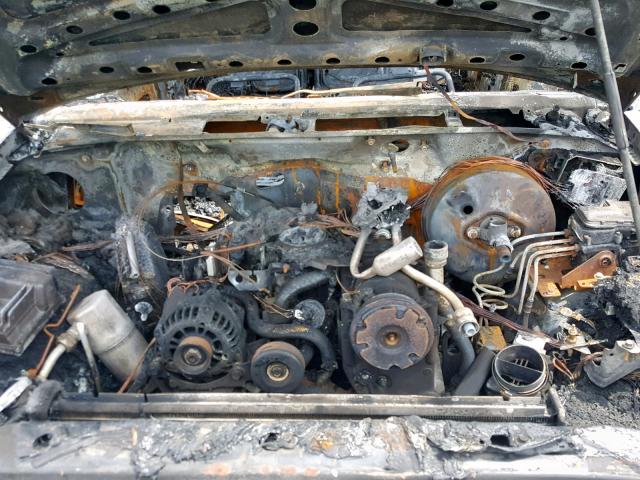 1GNDT13W11K264209 - 2001 CHEVROLET BLAZER BURN photo 7