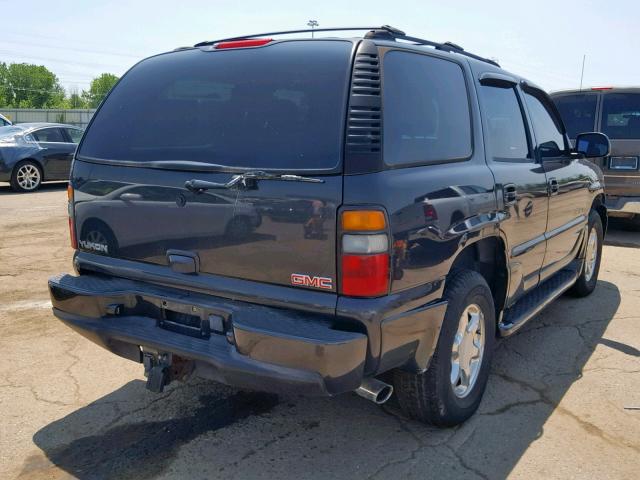 1GKEK63U44J291253 - 2004 GMC YUKON DENA CHARCOAL photo 4