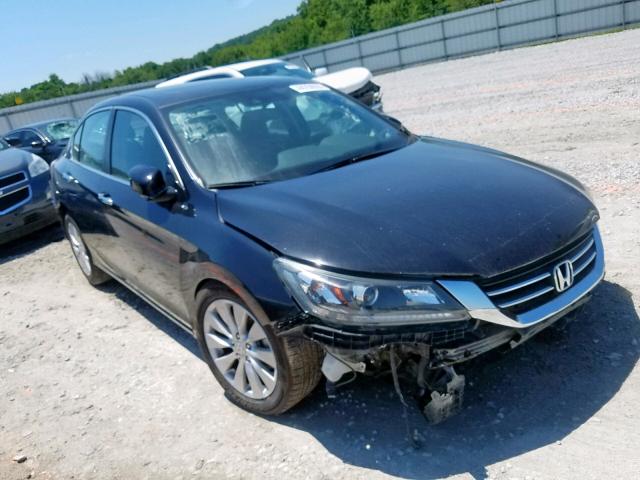 1HGCR2F85FA158723 - 2015 HONDA ACCORD EXL BLACK photo 1