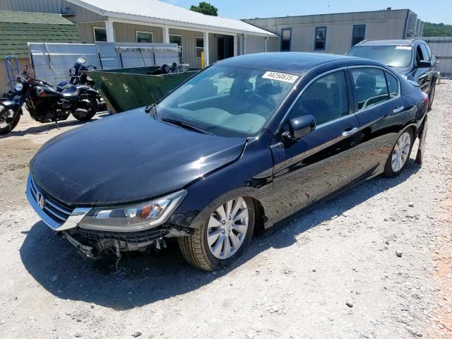 1HGCR2F85FA158723 - 2015 HONDA ACCORD EXL BLACK photo 2