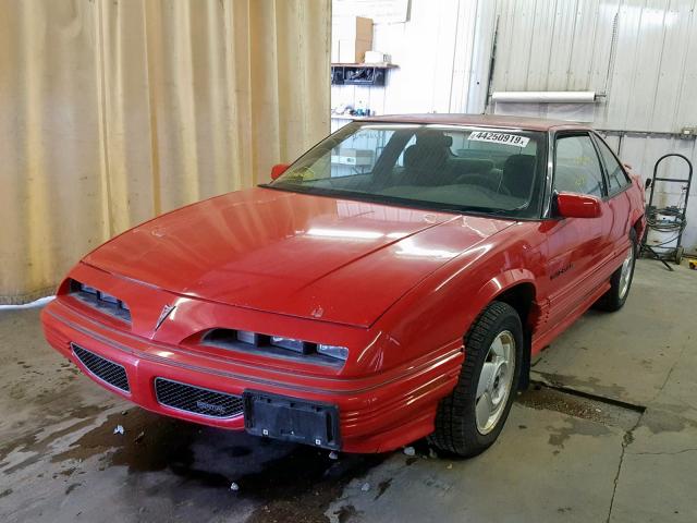 1G2WJ12M6SF312423 - 1995 PONTIAC GRAND PRIX 红色 照片 2