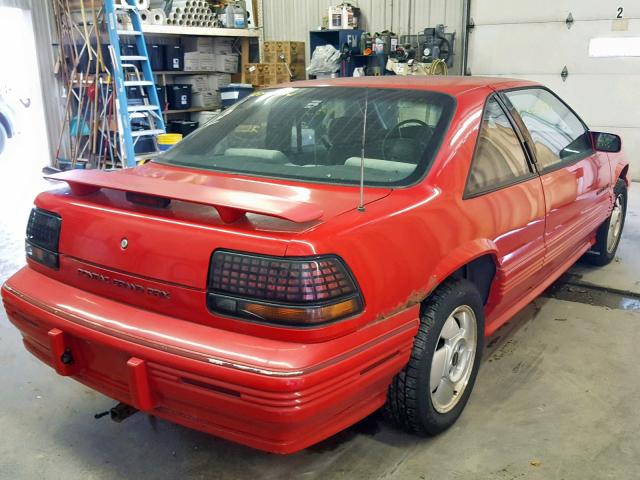 1G2WJ12M6SF312423 - 1995 PONTIAC GRAND PRIX 红色 照片 4
