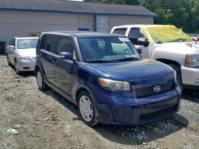 JTLKE50E181001803 - 2008 TOYOTA SCION XB 蓝色 照片 1