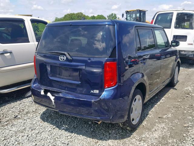 JTLKE50E181001803 - 2008 TOYOTA SCION XB 蓝色 照片 4