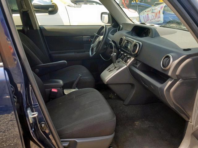 JTLKE50E181001803 - 2008 TOYOTA SCION XB 蓝色 照片 5