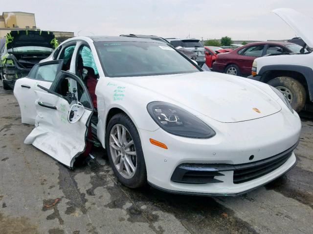 WP0AA2A73JL117290 - 2018 PORSCHE PANAMERA 4 WHITE photo 1