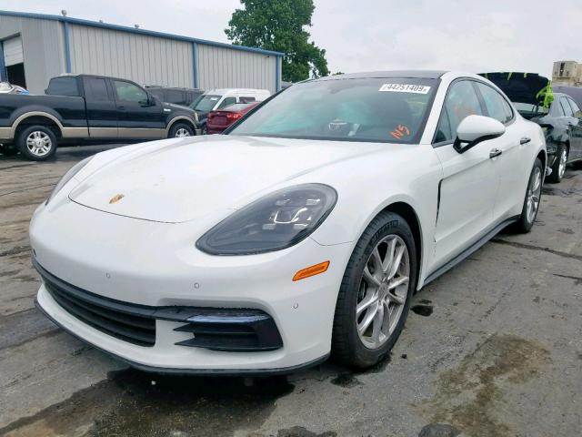 WP0AA2A73JL117290 - 2018 PORSCHE PANAMERA 4 WHITE photo 2