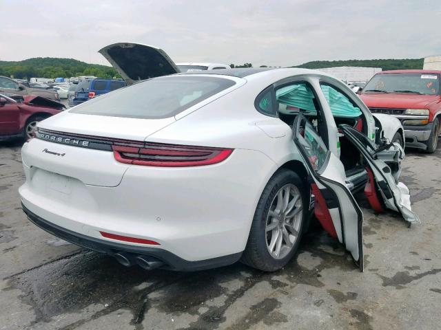 WP0AA2A73JL117290 - 2018 PORSCHE PANAMERA 4 WHITE photo 4