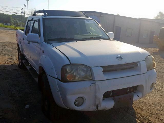 1N6ED27Y91C403747 - 2001 NISSAN FRONTIER C WHITE photo 1