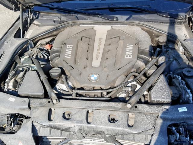 WBA6B4C58DD098581 - 2013 BMW 650 XI GRAY photo 7