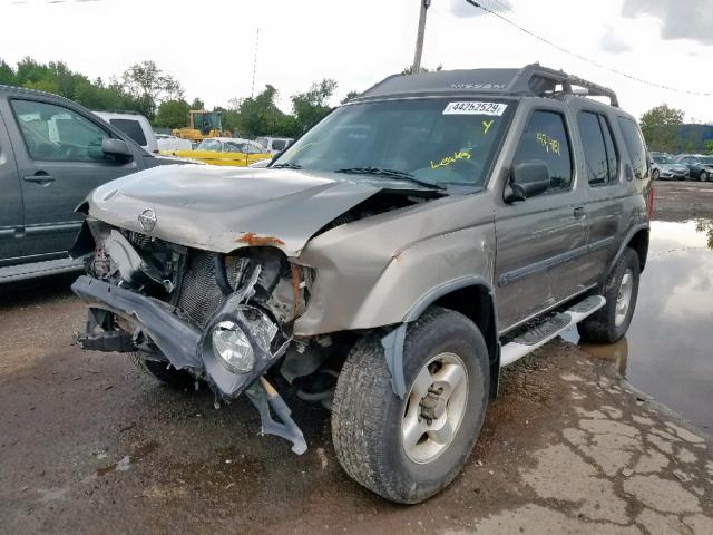 5N1ED28Y93C671830 - 2003 NISSAN XTERRA XE GRAY photo 2