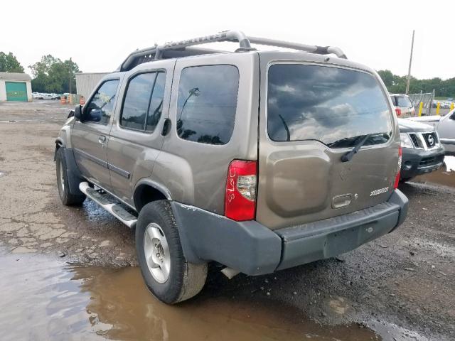 5N1ED28Y93C671830 - 2003 NISSAN XTERRA XE GRAY photo 3