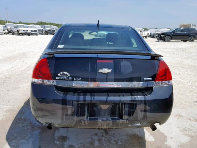 2G1WC5EM0B1160793 - 2011 CHEVROLET IMPALA LTZ BLACK photo 10