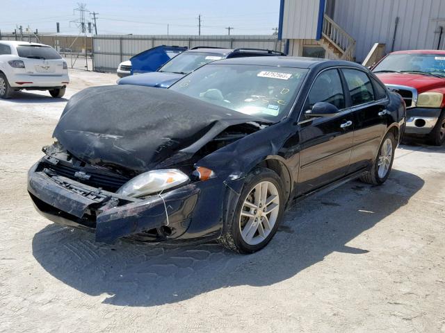 2G1WC5EM0B1160793 - 2011 CHEVROLET IMPALA LTZ BLACK photo 2