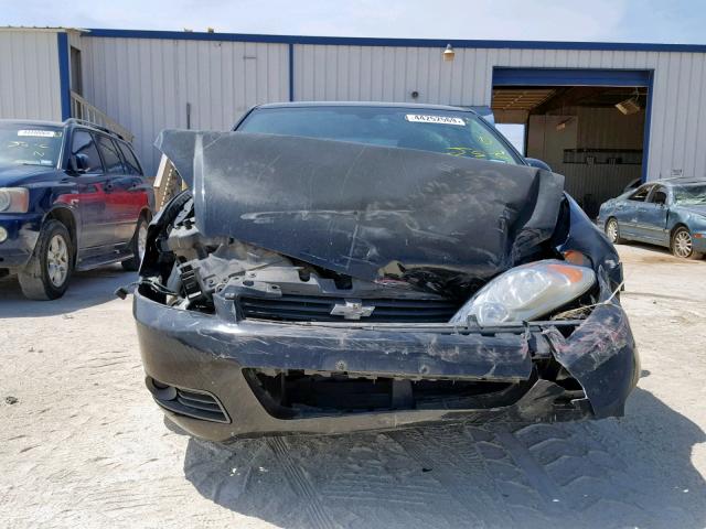 2G1WC5EM0B1160793 - 2011 CHEVROLET IMPALA LTZ BLACK photo 9