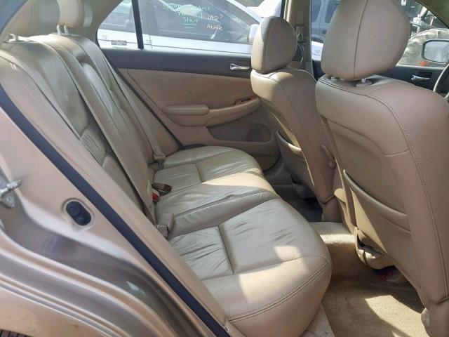 1HGCM66583A082700 - 2003 HONDA ACCORD GOLD photo 6