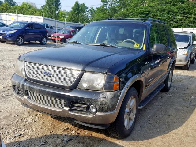 1FMZU74E64UB71405 - 2004 FORD EXPLORER E BLACK photo 2